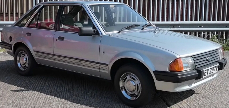 Ford Escort Ghia принцессы Дианы продали за $65000. Видео