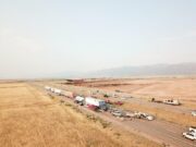 Из-за песчаной бури в США столкнулись 20 машин: 7 человек погибли (фото)