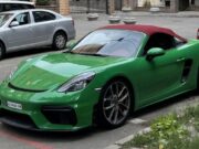 В Киеве обнаружили редкий Porsche 718 Spyder