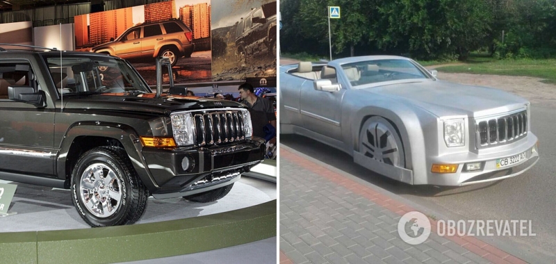 Украинец превратил Jeep Commander в кабриолет и выставил его на продажу. Фото