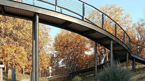 В "Парке Яуза" появится площадка для воркаута в стиле "Русский ниндзя"