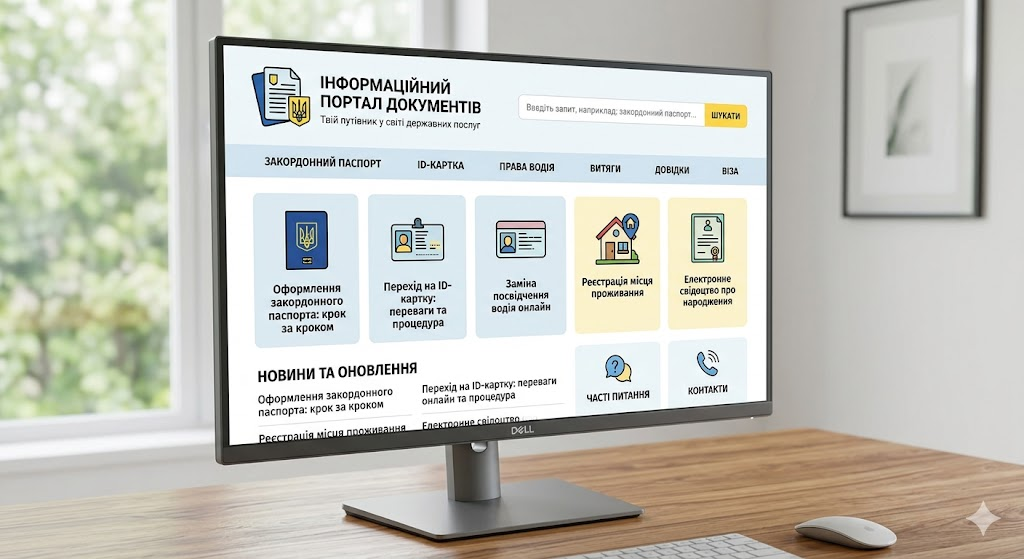 Документи в Україні: ваш надійний навігатор у світі державних послуг та реєстрації Документи в Україні: ваш надійний навігатор у світі державних послуг та реєстрації