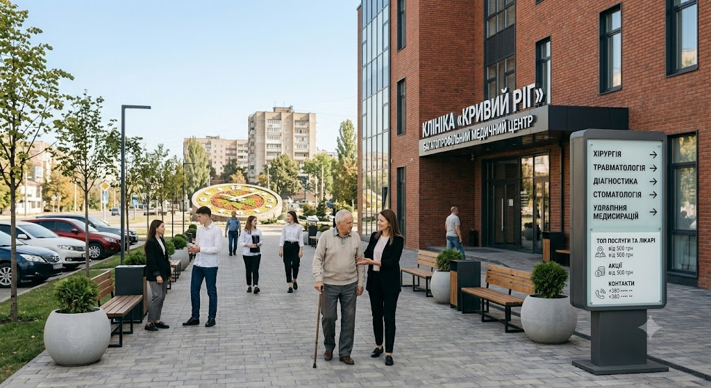 Приватні клініки в Кривому Розі: контакти медичних центрів, адреси та перелік послуг Приватні клініки в Кривому Розі: контакти медичних центрів, адреси та перелік послуг
