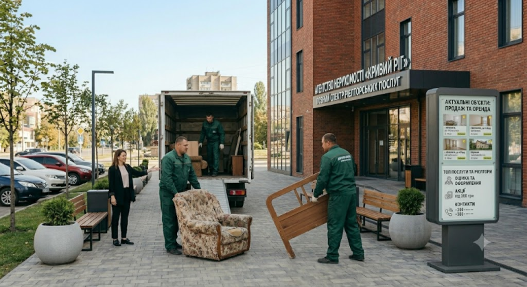 Вывоз старой мебели в Кривом Роге: цены, контакты грузчиков, автотранспорт и утилизация хлама