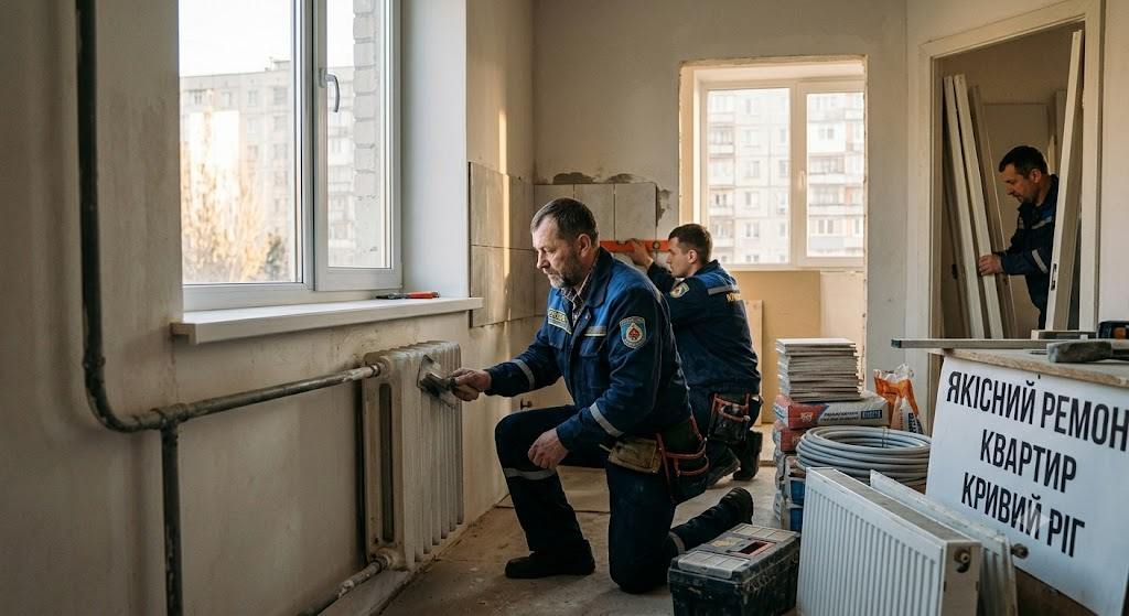 Ремонт квартир в Кривом Роге: как обновить жилье без лишнего стресса