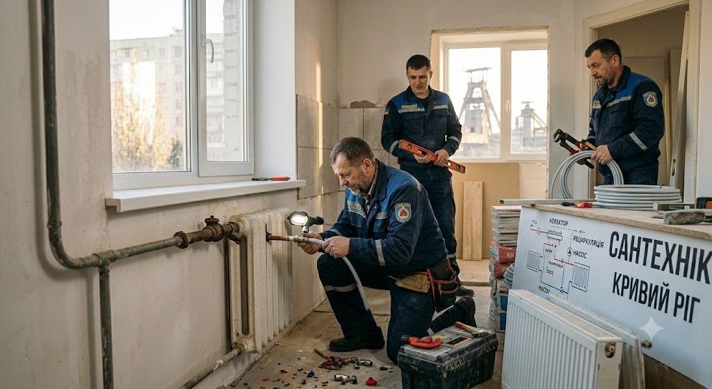 Сантехник в Кривом Роге: как найти надежного специалиста и быстро устранить поломку