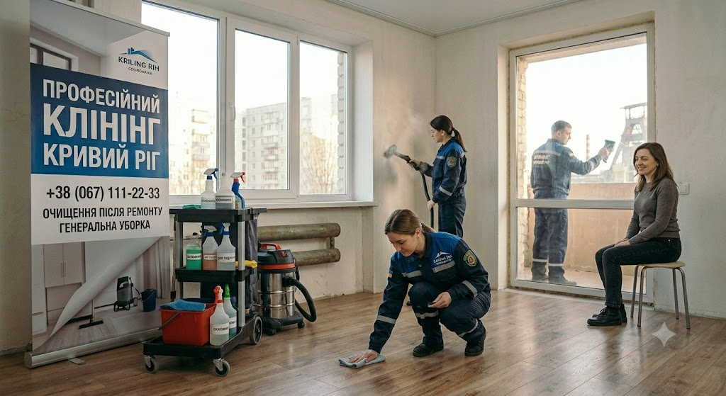 Клининг в Кривом Роге: профессиональная уборка для дома и бизнеса