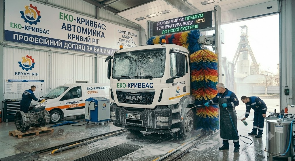 Автомойка в Кривом Роге: как выбрать удобный и качественный сервис