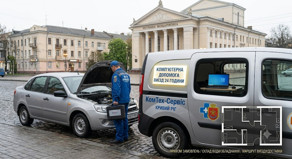 Комп’ютерний майстер у Кривому Розі: переваги виїзного обслуговування Комп’ютерний майстер у Кривому Розі: переваги виїзного обслуговування