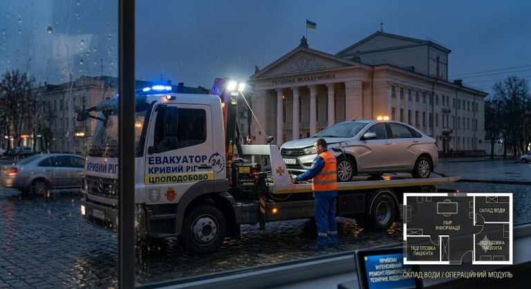 Евакуатор у Кривому Розі: як викликати допомогу 24/7