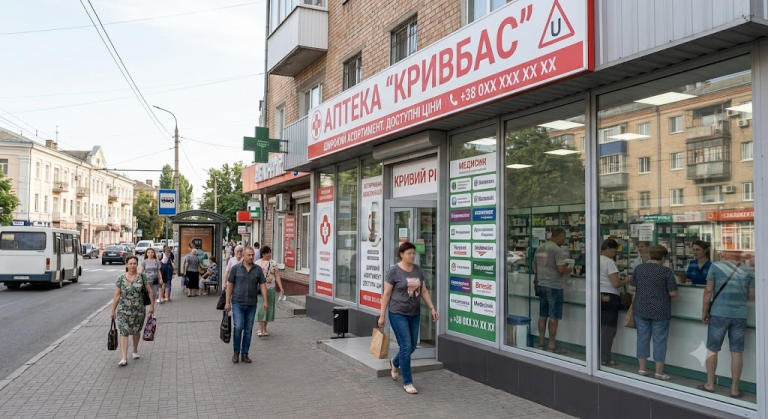Аптеки Кривого Рога: как найти необходимые лекарства рядом