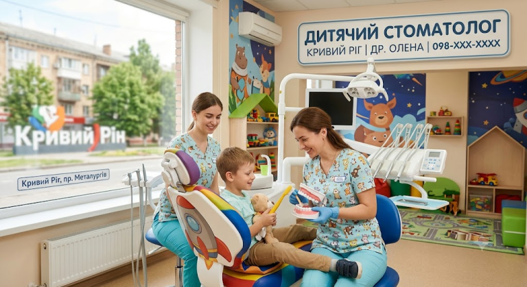 Дитячий стоматолог у Кривому Розі